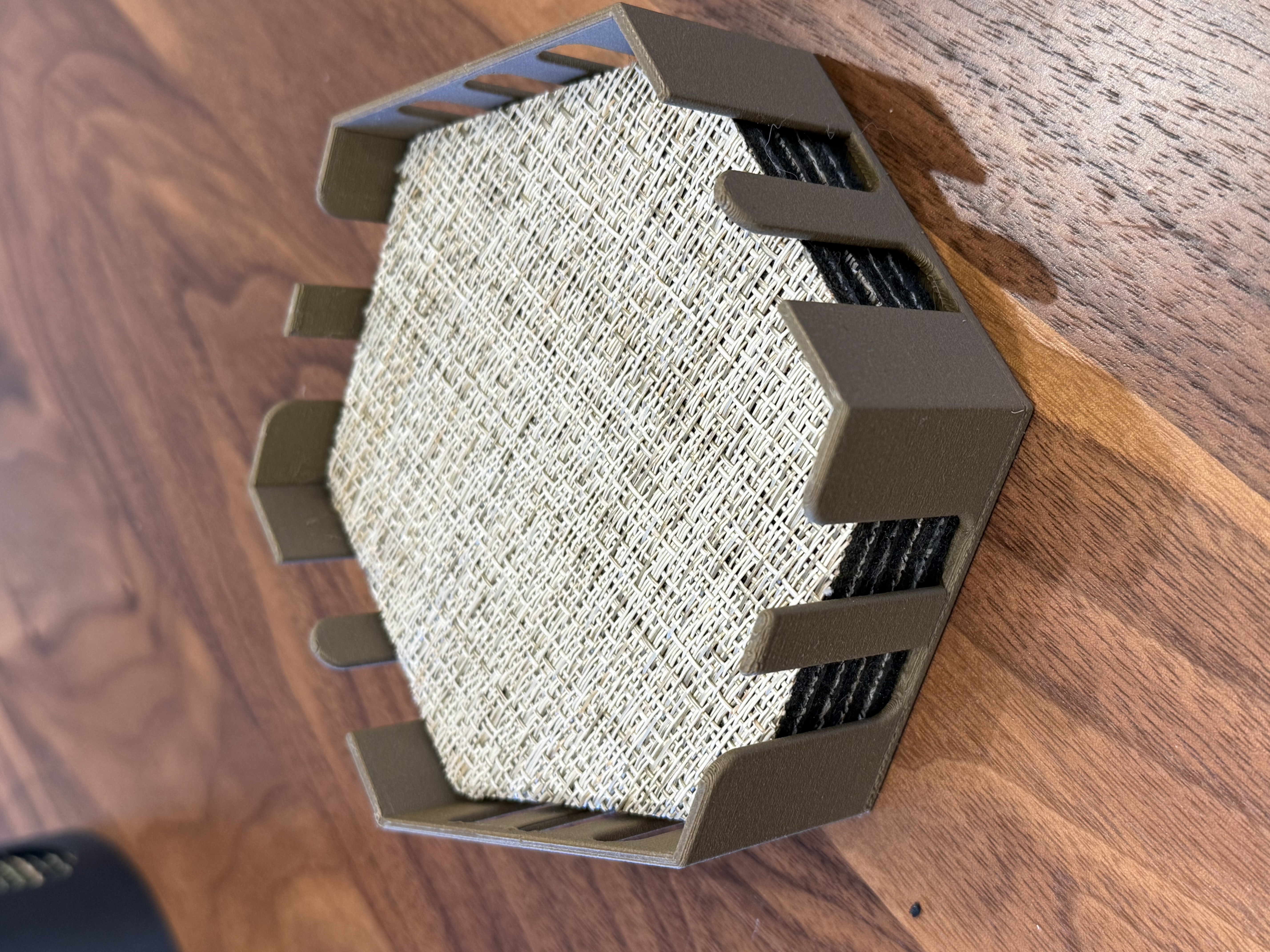 Hex top view