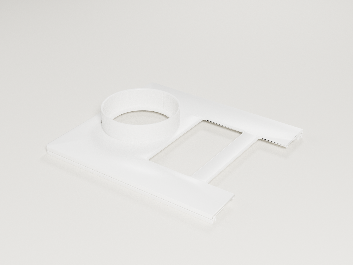 1-Gang mount, photoreal version (preliminary)